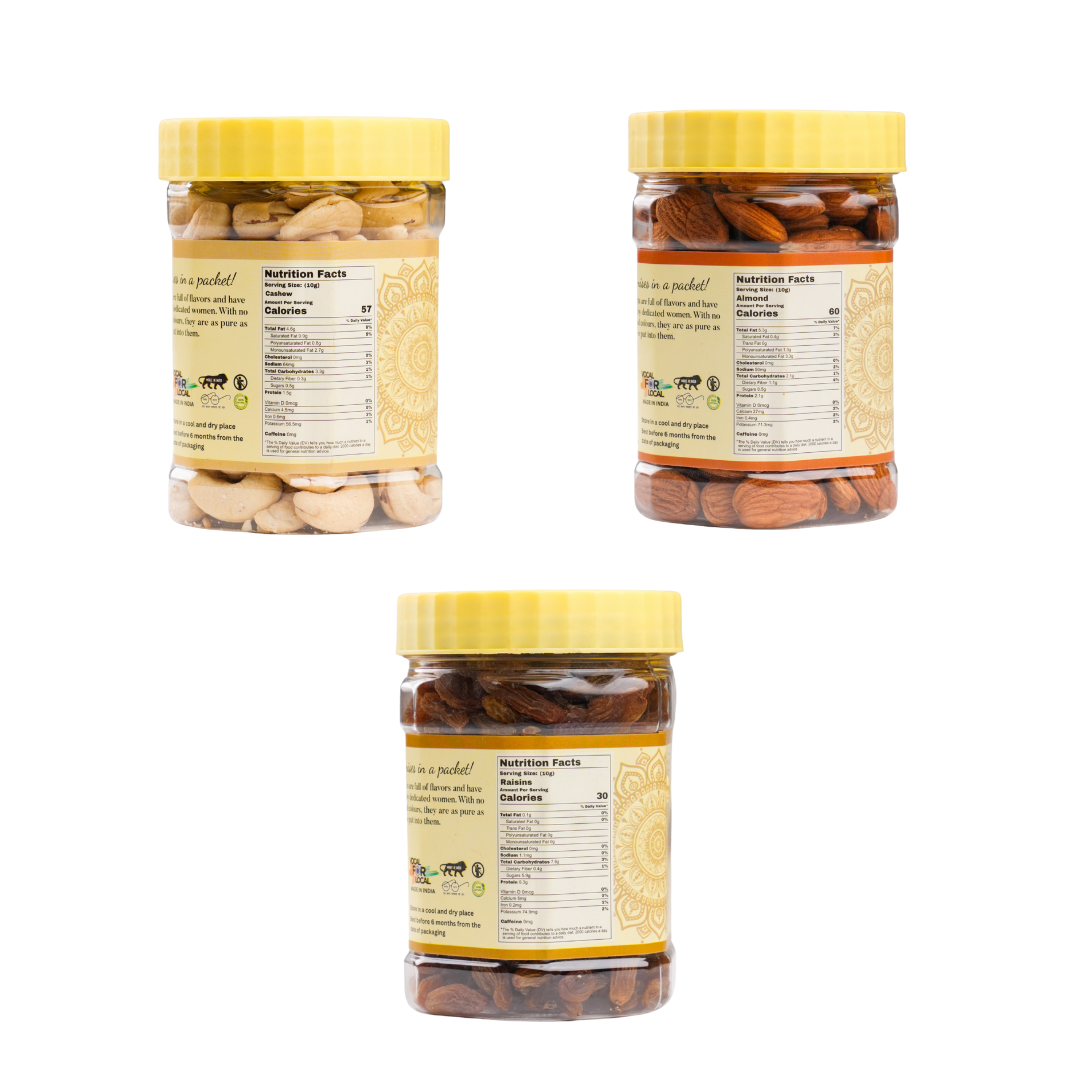 Diwali Dry Fruit Hamper (Pack of 3)