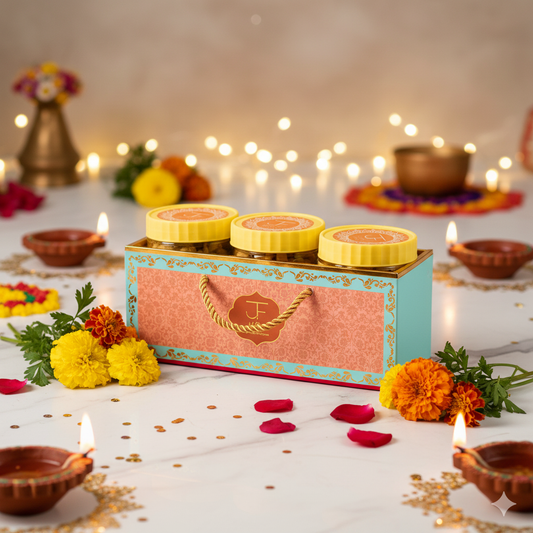Diwali Dry Fruit Hamper (Pack of 3)