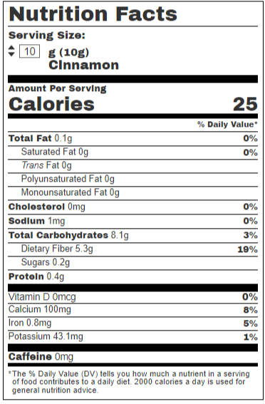 Cinnamon / Dalchini Powder